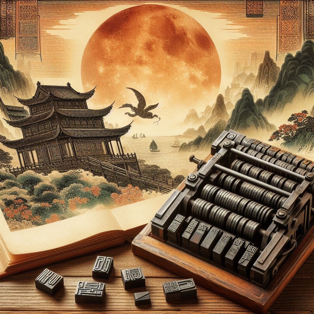 movable type printing china